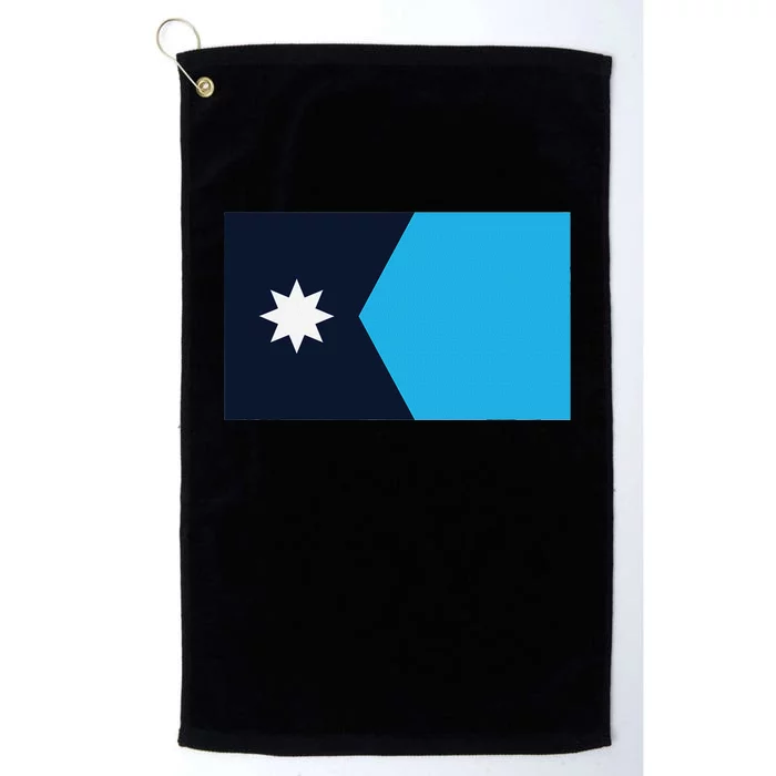 Minnesota State Flag Platinum Collection Golf Towel