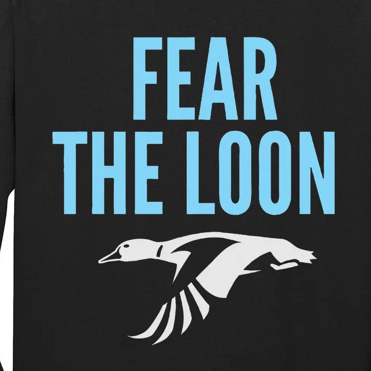 Minnesota Soccer Fear The Loon Fc  United Tall Long Sleeve T-Shirt