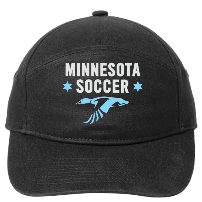 Minnesota Soccer Fan Gear Fc United 7-Panel Snapback Hat