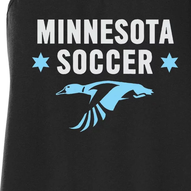 Minnesota Soccer Fan Gear Fc United Women's Racerback Tank