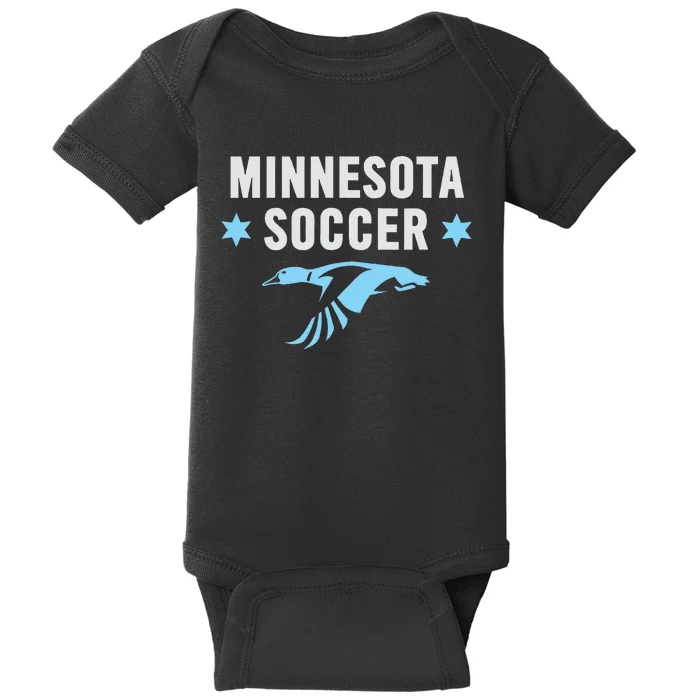 Minnesota Soccer Fan Gear Fc United Baby Bodysuit