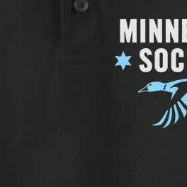 Minnesota Soccer Fan Gear FC United Dry Zone Grid Performance Polo