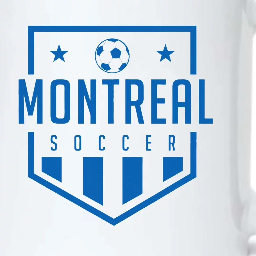 Montreal Soccer Futbol Jersey Kit Badge Match Day Black Color Changing Mug