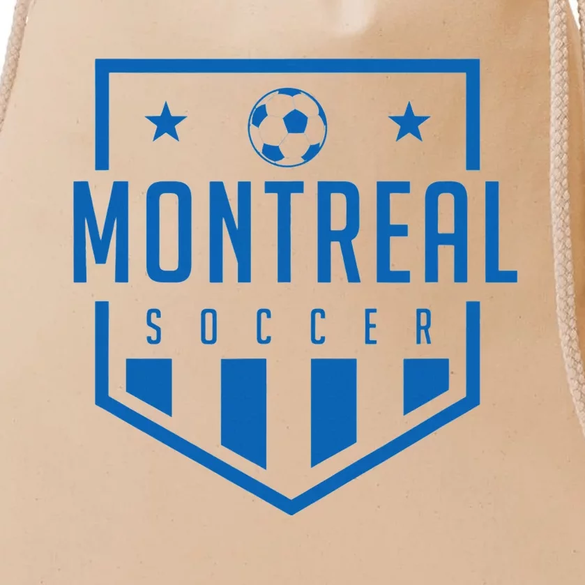 Montreal Soccer Futbol Jersey Kit Badge Match Day Drawstring Bag