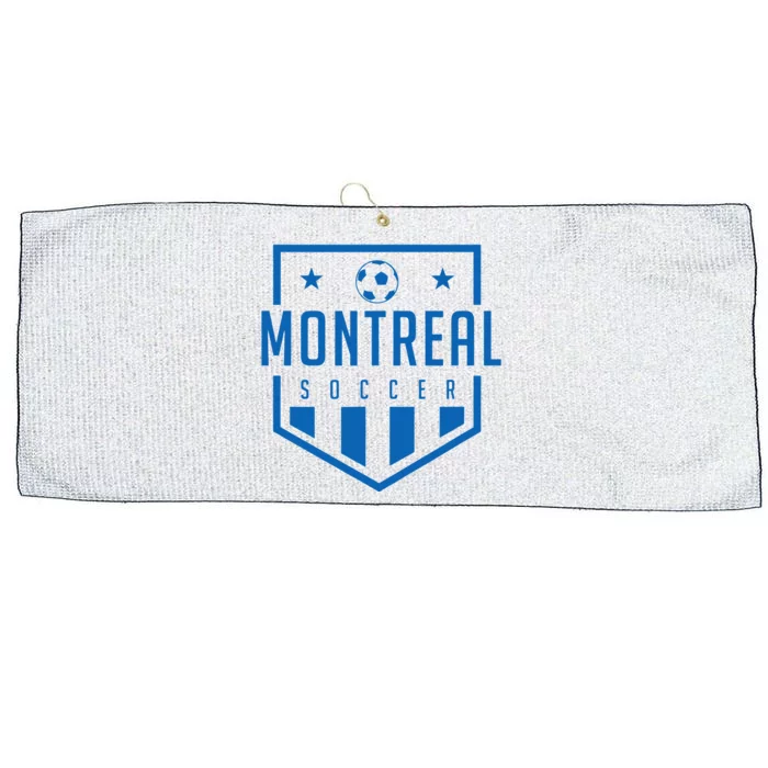 Montreal Soccer Futbol Jersey Kit Badge Match Day Large Microfiber Waffle Golf Towel