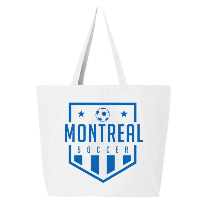 Montreal Soccer Futbol Jersey Kit Badge Match Day 25L Jumbo Tote