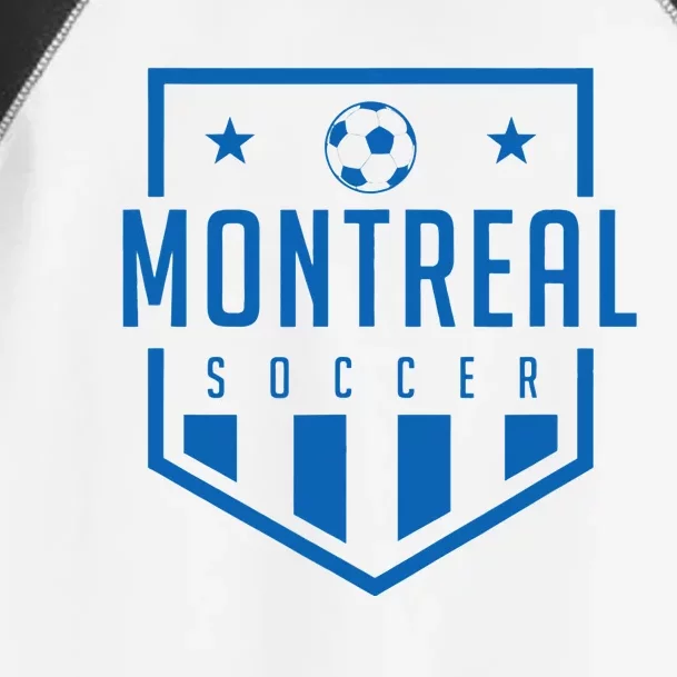 Montreal Soccer Futbol Jersey Kit Badge Match Day Toddler Fine Jersey T-Shirt