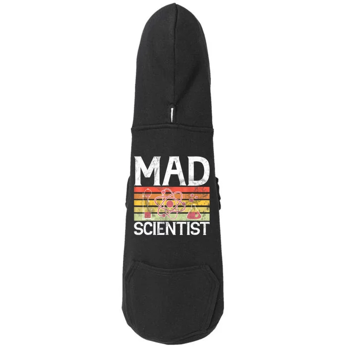 Mad Scientist Funny Science Teacher Doggie 3-End Fleece Hoodie