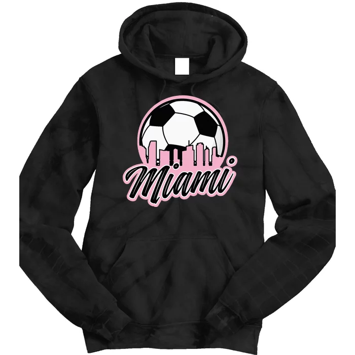 Miami Soccer Fansrelated Products Tie Dye Hoodie