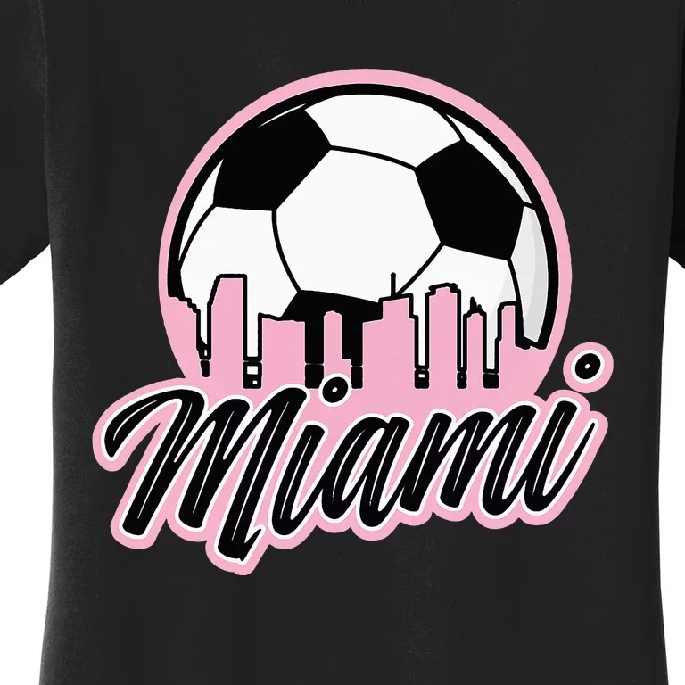 Miami Soccer Fansrelated Products Women's T-Shirt