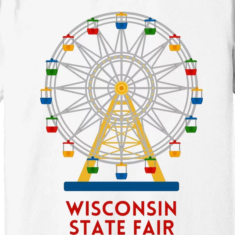 Minnesota State Fair Ferris Wheel County Fair Premium T-Shirt