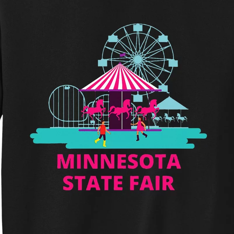 Minnesota State Fair Rollercoaster Ferris Wheel Amusement Sweatshirt