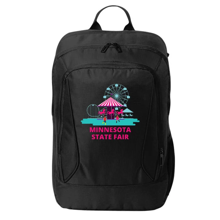 Minnesota State Fair Rollercoaster Ferris Wheel Amusement City Backpack