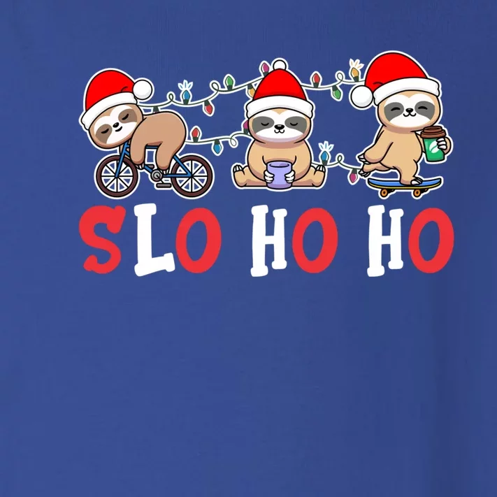 Merry Slothmas Funny Sloth Christmas Cute Animal Kingdom Gift Toddler Long Sleeve Shirt