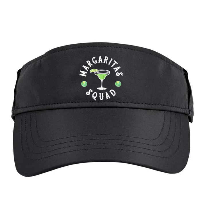 Margarita Squad Funny Cinco De Mayo Lime Drinking Adult Drive Performance Visor