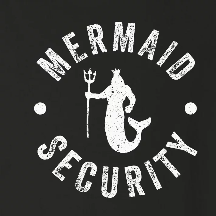 Mermaid Security Funny Swimming player Toddler Long Sleeve Shirt