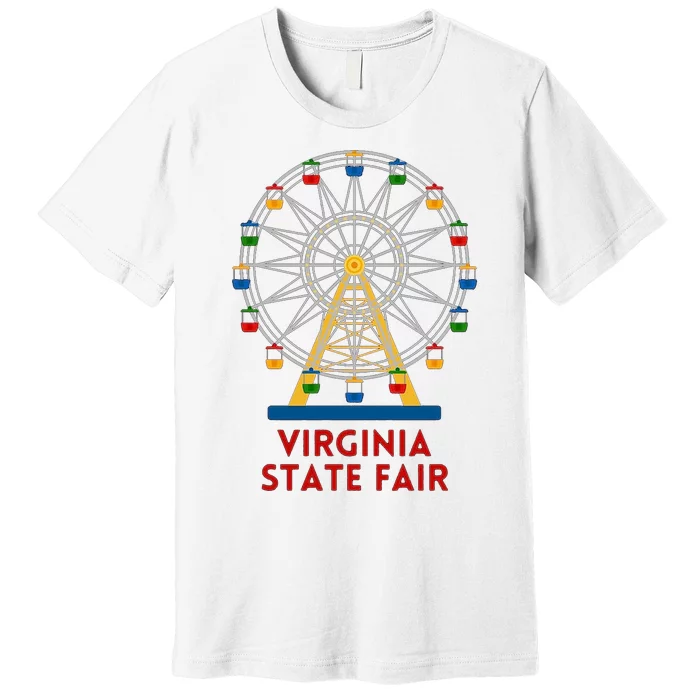 Minnesota State Fair Ferris Wheel County Fair Premium T-Shirt