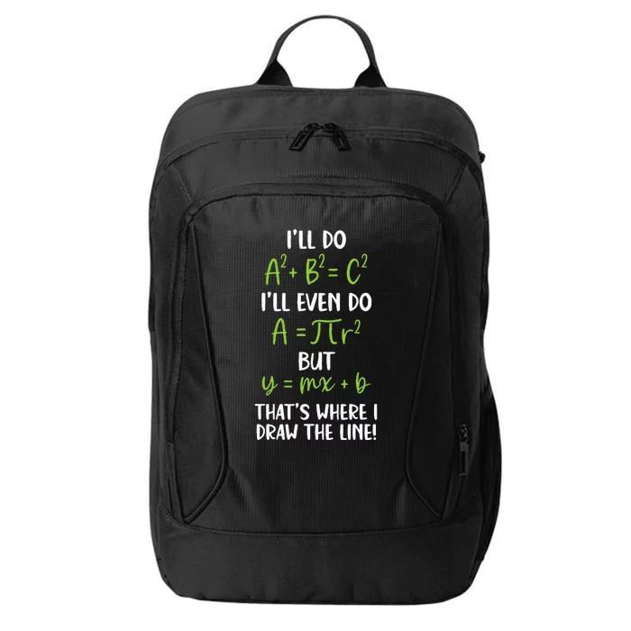 Math Saying Funny Math Joke Mathematician City Backpack