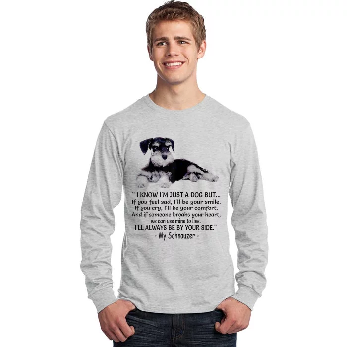 Miniature Schnauzer Funny Gift Tall Long Sleeve T-Shirt