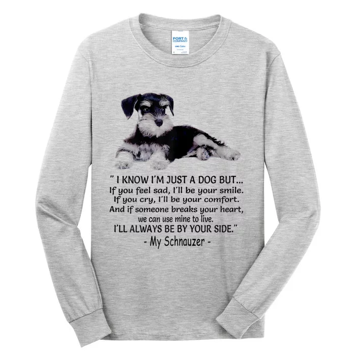 Miniature Schnauzer Funny Gift Tall Long Sleeve T-Shirt