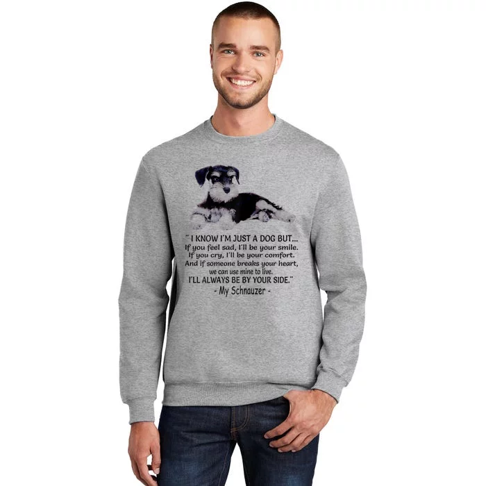 Miniature Schnauzer Funny Gift Tall Sweatshirt