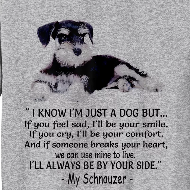 Miniature Schnauzer Funny Gift Tall Sweatshirt