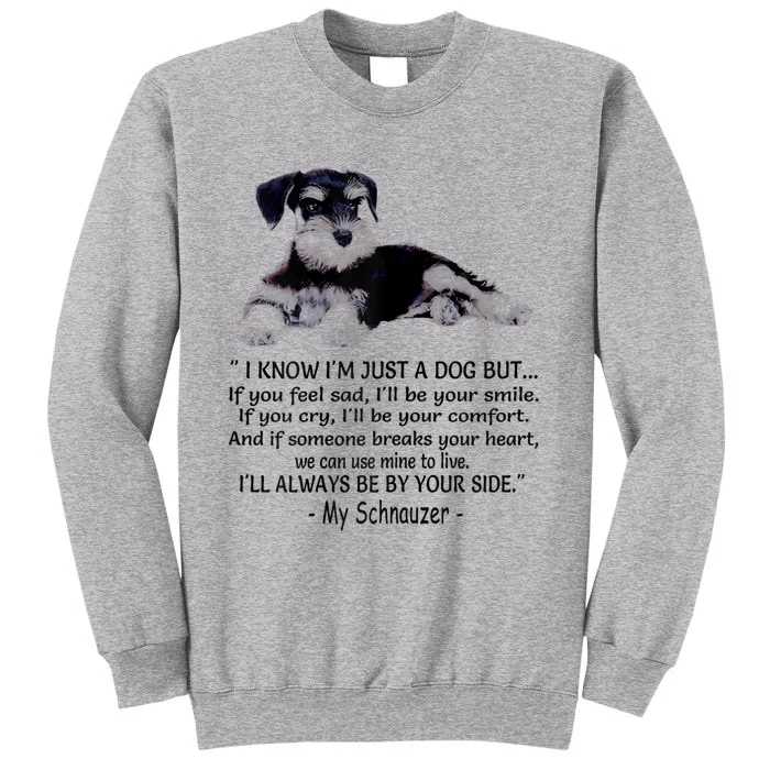 Miniature Schnauzer Funny Gift Tall Sweatshirt