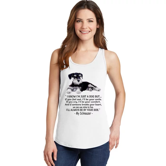 Miniature Schnauzer Funny Gift Ladies Essential Tank