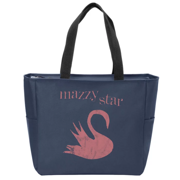 Mazzy Star Flamingo Zip Tote Bag