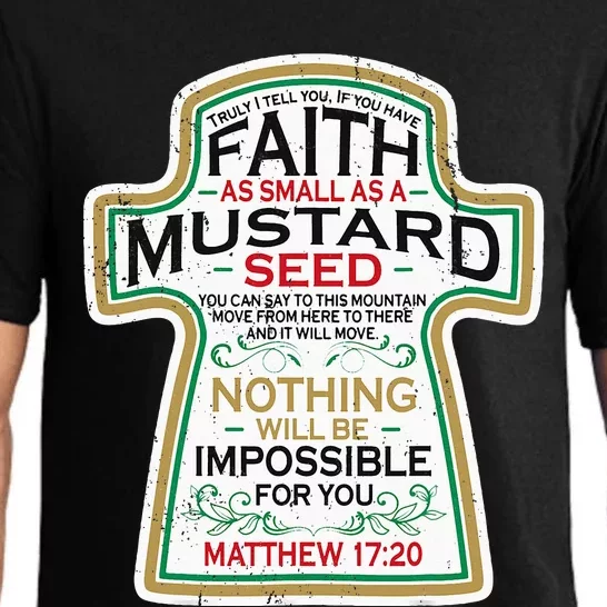 Mustard Seed Faith Christian Gifts Mathew 17 20 Scripture Pajama Set