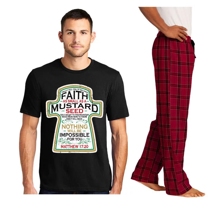 Mustard Seed Faith Christian Gifts Mathew 17 20 Scripture Pajama Set