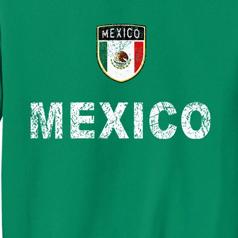 Mexico Soccer Fans Jersey Mexican Flag Football Lovers Sweatshirt