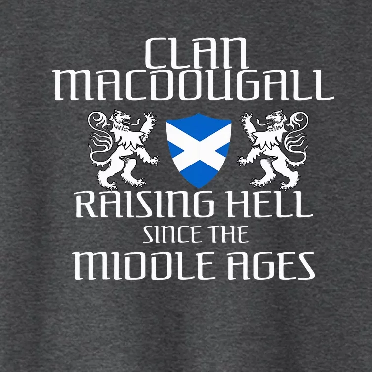 Macdougall Scottish Family Scotland Name Clan Women's Crop Top Tee