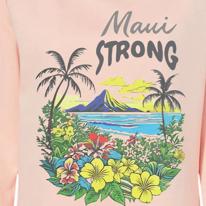 Maui Strong Fundraiser Helping Wildfires On Maui Womens California Wash Sweatshirt