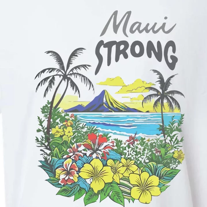 Maui Strong Fundraiser Helping Wildfires On Maui Sueded Cloud Jersey T-Shirt