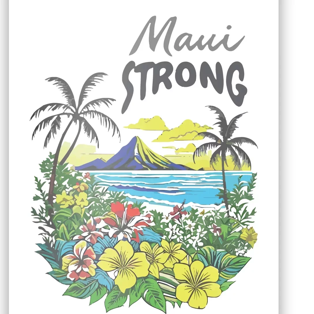 Maui Strong Fundraiser Helping Wildfires On Maui Poster