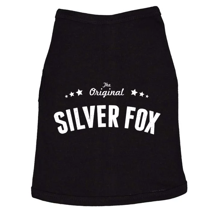 Mens Silver Fox Original Funny Gift Doggie Tank