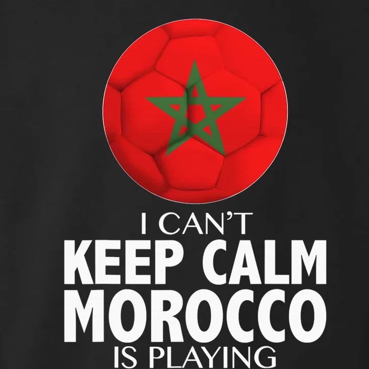 Morocco Soccer Football I Can't Keep Calm Morocco Is Playing Toddler Hoodie