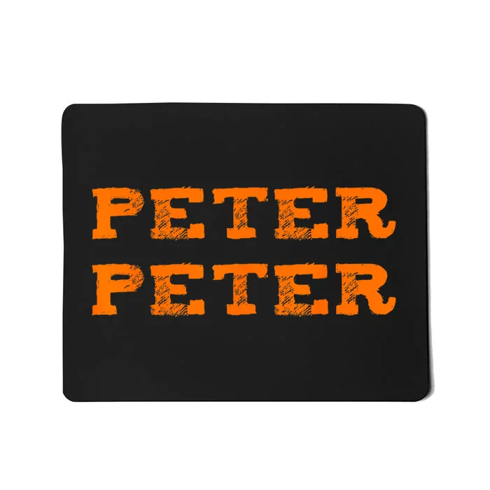 Matching Shirts For Couples Peter Pumpkin Eater Mousepad