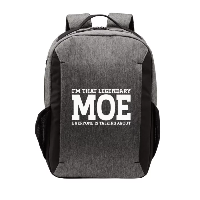 Moe Surname Funny Team Family Last Name Moe Vector Backpack