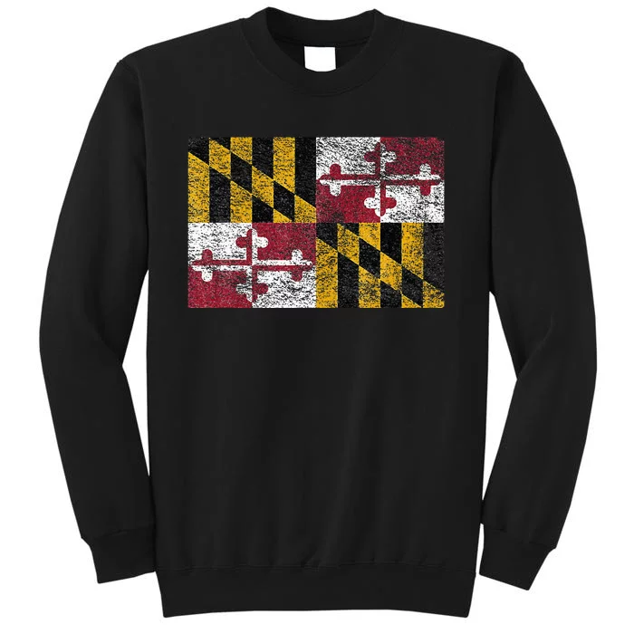 MARYLAND STATE FLAG ANNAPOLIS BALTIMORE CHESAPEAKE BAY Sweatshirt