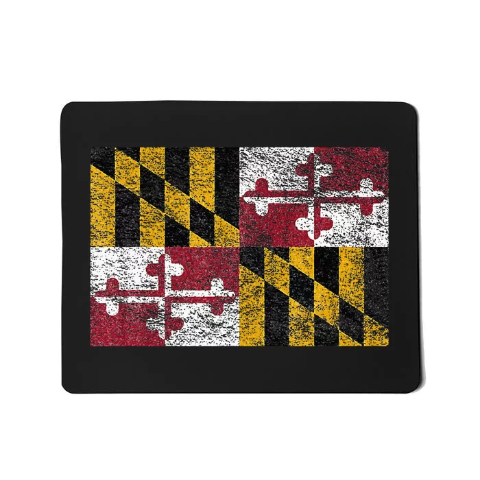 MARYLAND STATE FLAG ANNAPOLIS BALTIMORE CHESAPEAKE BAY Mousepad