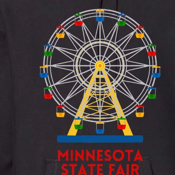 Minnesota State Fair Ferris Wheel County Fair Premium Hoodie