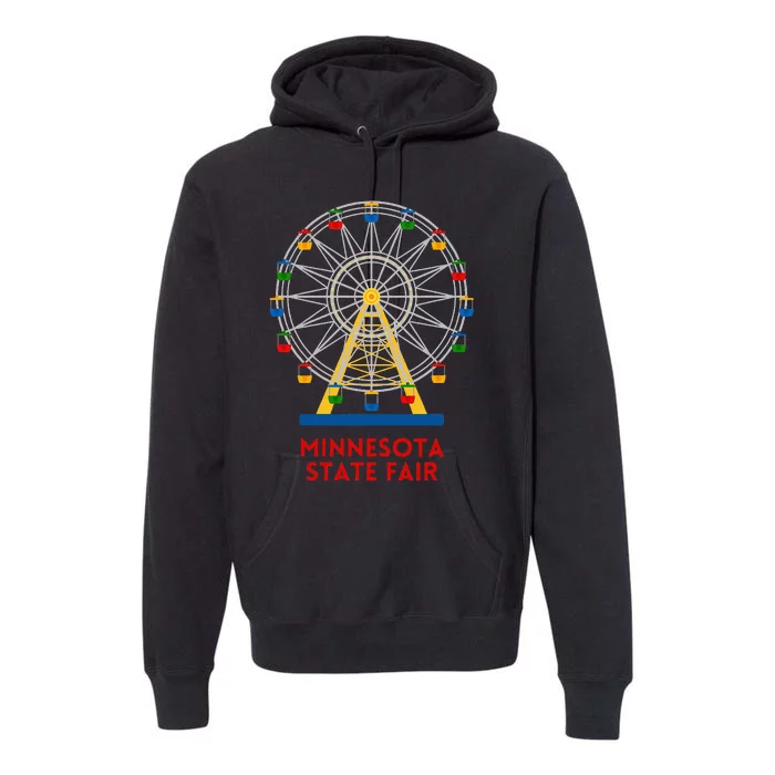 Minnesota State Fair Ferris Wheel County Fair Premium Hoodie