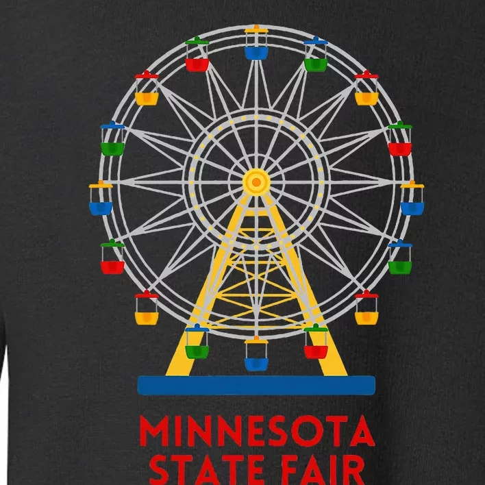 Minnesota State Fair Ferris Wheel County Fair Toddler Sweatshirt