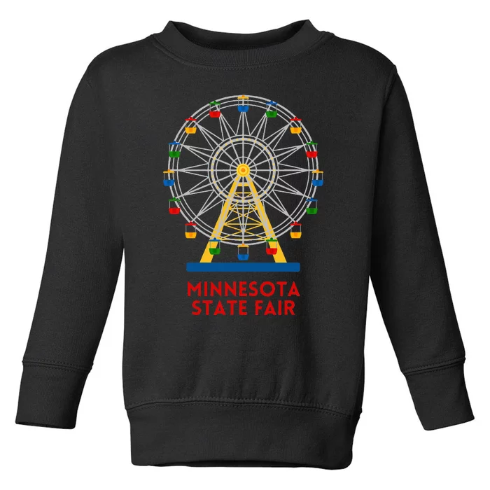 Minnesota State Fair Ferris Wheel County Fair Toddler Sweatshirt