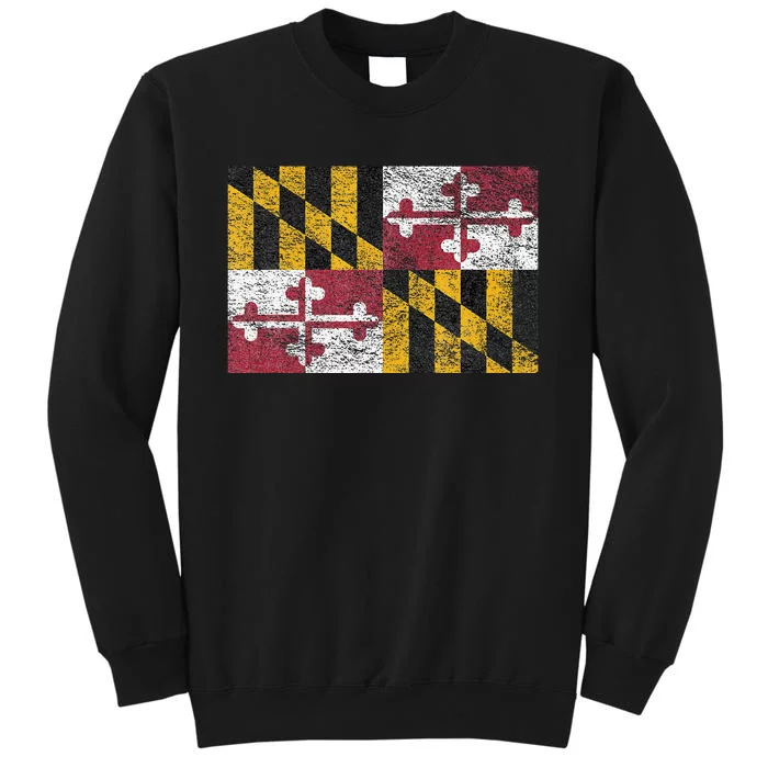 MARYLAND STATE FLAG ANNAPOLIS BALTIMORE CHESAPEAKE BAY Sweatshirt