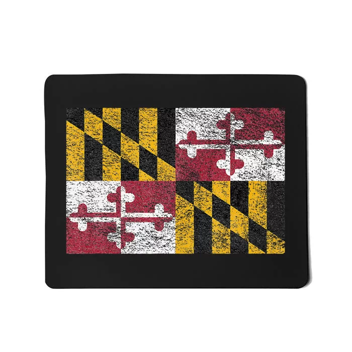 MARYLAND STATE FLAG ANNAPOLIS BALTIMORE CHESAPEAKE BAY Mousepad