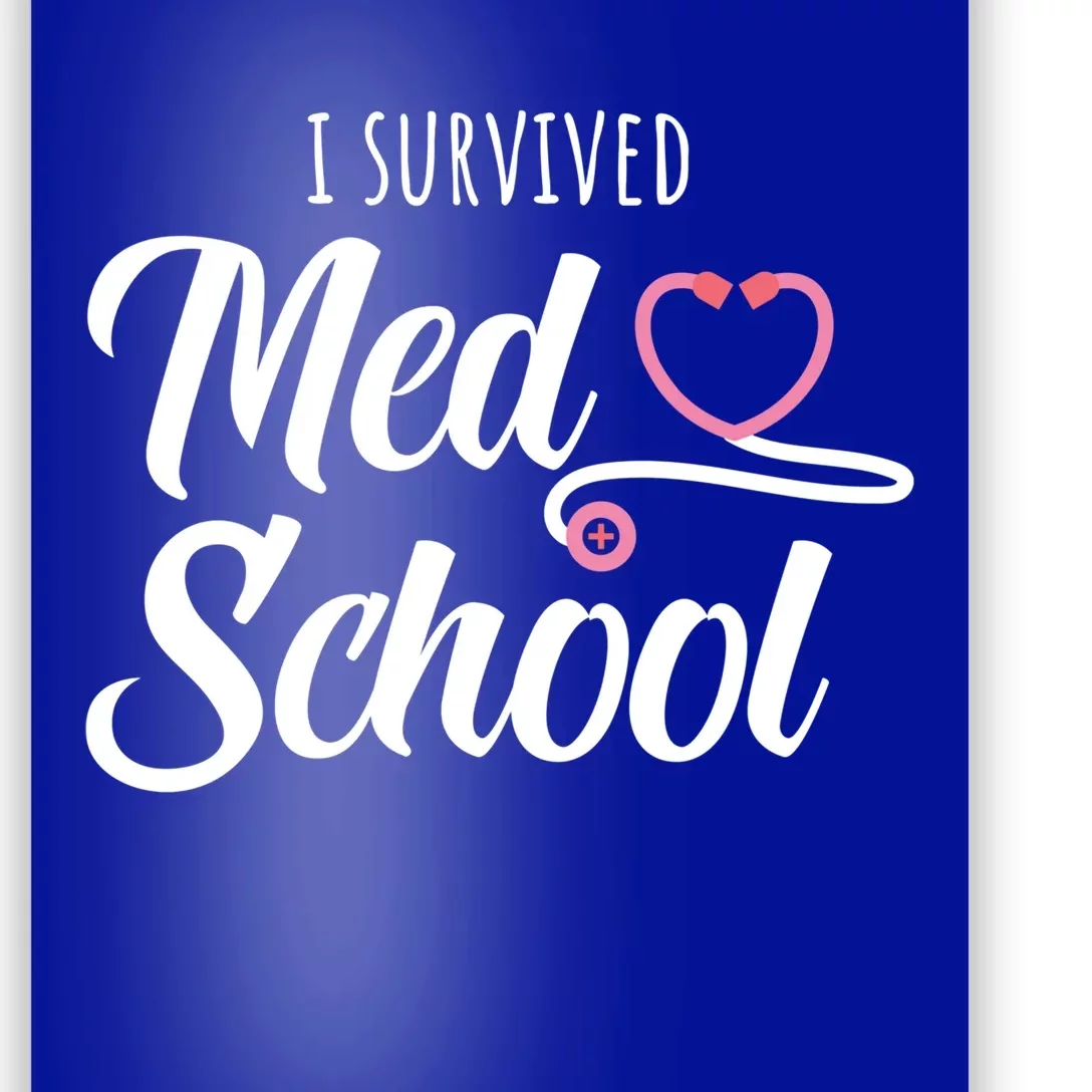 Med School Future Doctor Medical School Student Funny Gift Poster