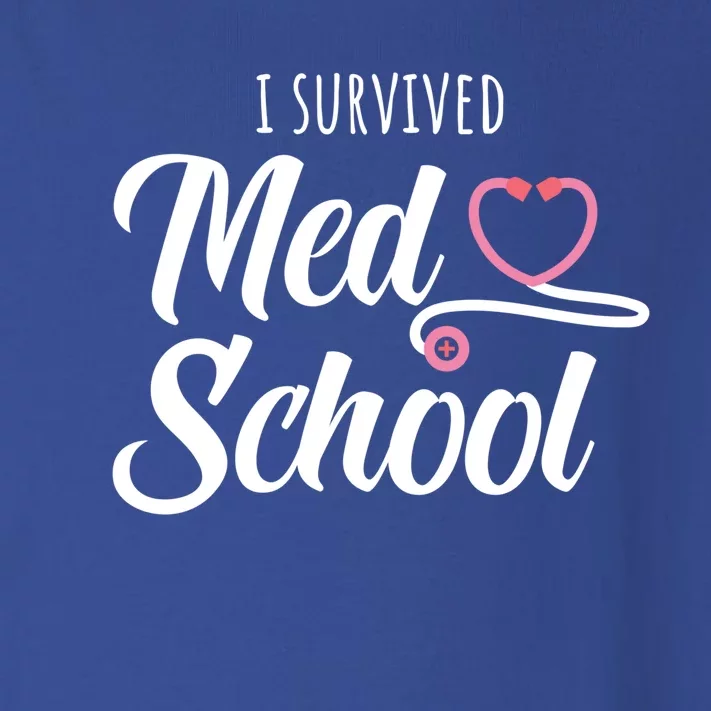 Med School Future Doctor Medical School Student Funny Gift Toddler Long Sleeve Shirt